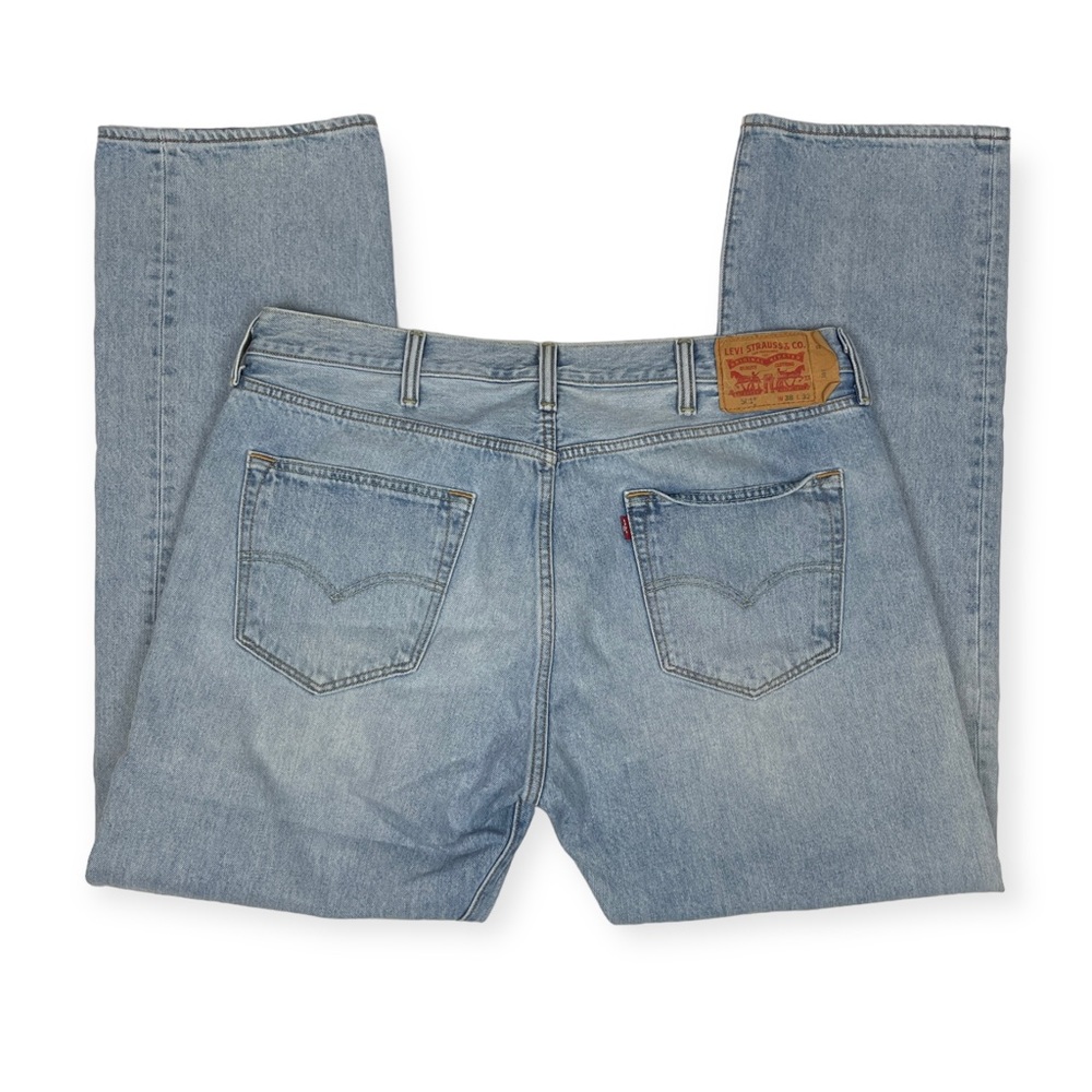 Vtg Levis 501 XX Mens Button Fly Blue Jeans Meas 38x31